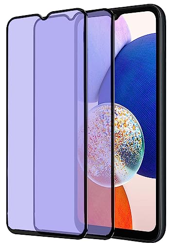 Verre trempé Galaxy A14 anti-lumière bleue pour éliminer le mal de tête sur écran