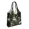 BOAIHH Street Noon Women Canvas Tote Bags Light stylish Large Shopping Bag for Daily Outings Use #3