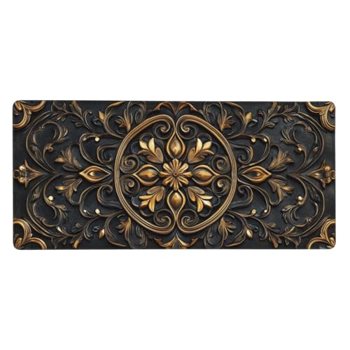 Alfombrilla ratón retro de 60x40 cm impermeable para solucionar la falta de espacio en la mesa