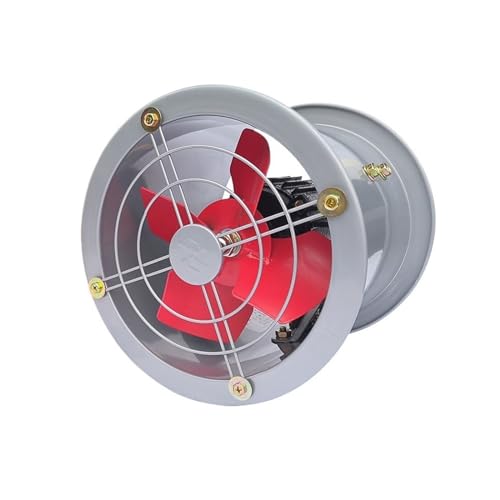 ZZlei2yu-12 Extractor de Aire Extractor de aire Industrial for cocina, extractor de alta potencia, ventilador de flujo Axial, potente extractor con conductos for el hogar ventilador de baño(14inch)