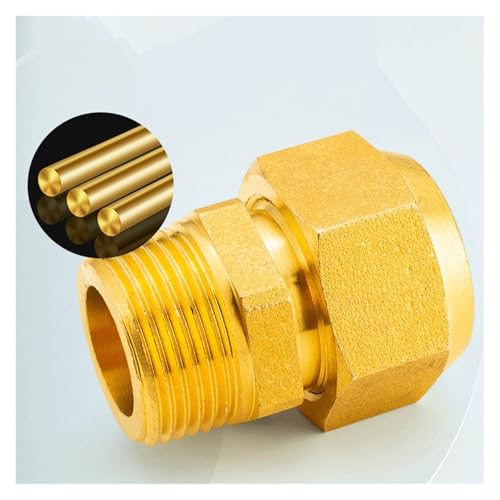 Raccord laiton 3/4" adaptateur de climatisation mâle flare pour tube 25mm