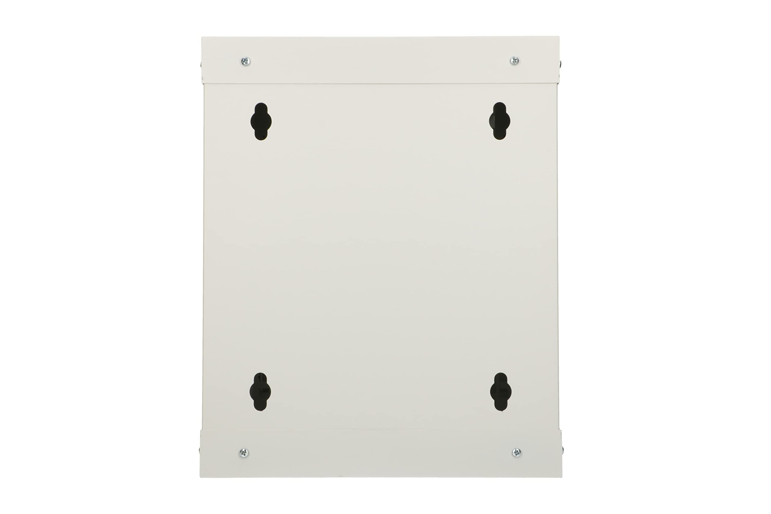 Extralink 6U 10", Gris Armoire Rack, Mur ou Debout, Montage 19', Cadre Auto-assemblée, Panneau latéral Amovible