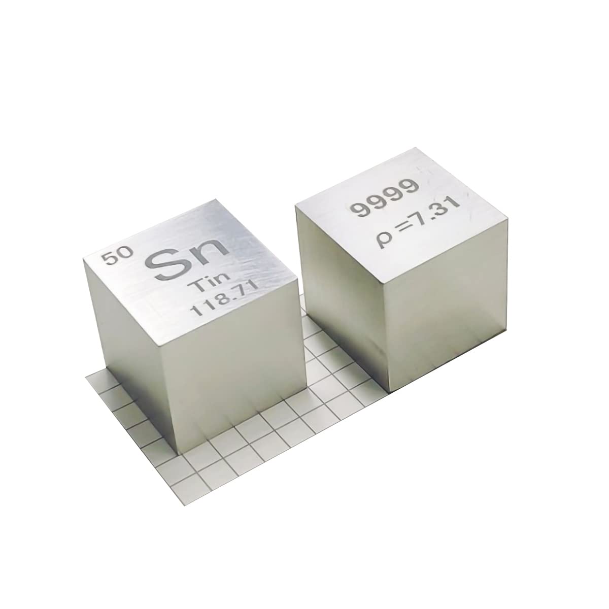 Cube en étain pour matériel d'expérimentation de laboratoire et hobby