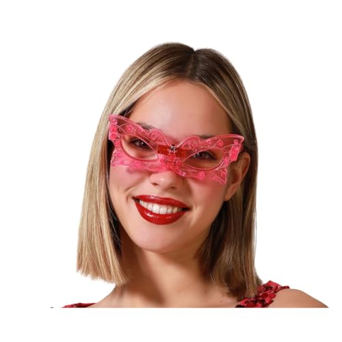 Lunettes papillon fatigue oculaire monture rose anti-reflet