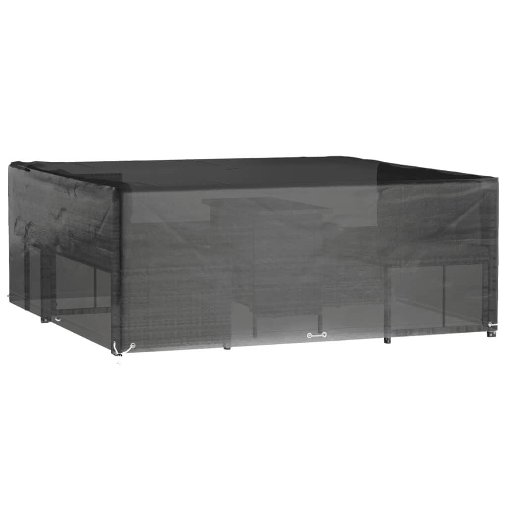 Akcesoria do mebli ogrodowych – pokrowce na meble ogrodowe – pokrowiec na meble ogrodowe 16 oczek 250 x 250 x 90 cm kwadratowy