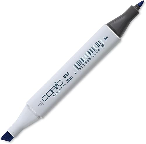 Copic Marcador con punta reemplazable, B26-Copic, Azul cobalto