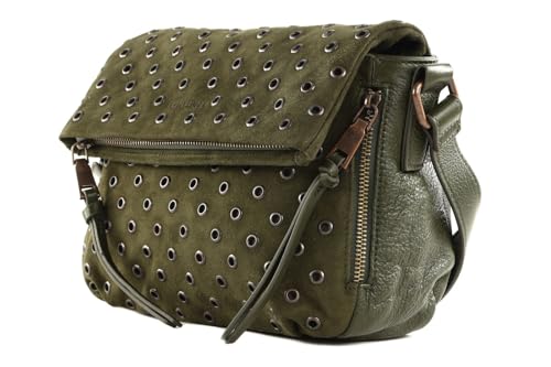 Sac en cuir FREDsBRUDER Hey You Rock Olive aux finitions haut de gamme - 2