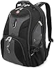 SWISSGEAR 1900 ScanSmart Mochila para Laptop, Compatible con la Mayoría de Laptops de 17 Pulgadas, Diseño Plano Amigable con TSA, Protección RFID y Bolsillo para Tablet, Negro, 31L, 18.5 Pulgadas 2