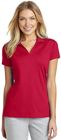 Port Authority Ladies Rapid Dry Mesh Polo 4XL Engine Red