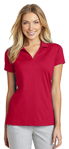 Port Authority Ladies Rapid Dry Mesh Polo 4Xl Engine Red #TOP7