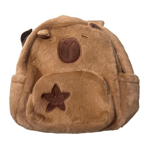 Sac à dos en peluche capybara un cadeau d'anniversaire mignon et original