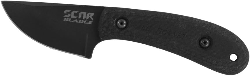 Lil Hornet Knife, Powdercoat Gray/Brown/Black