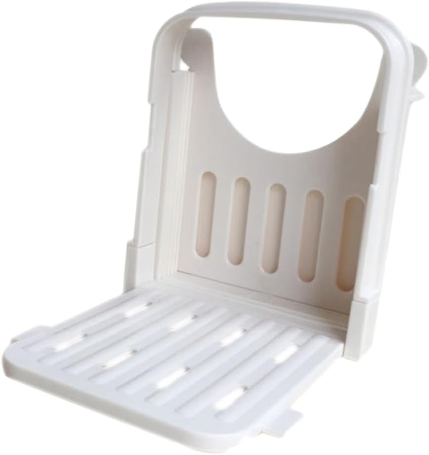 Bread Toast Slicer Cutting Guide, Folding ABS Slice Cutter for Home Kitchen