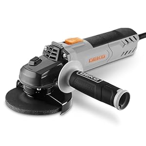 Angle Grinder Power Tool: DEKOPRO 115mm 900W Corded Electric Angle Grinder for Cutting,Polishing and Grinding Short Handle