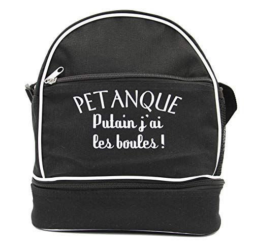 Sac bandoulière pétanque pour transporter votre triplette sans vous faire mal