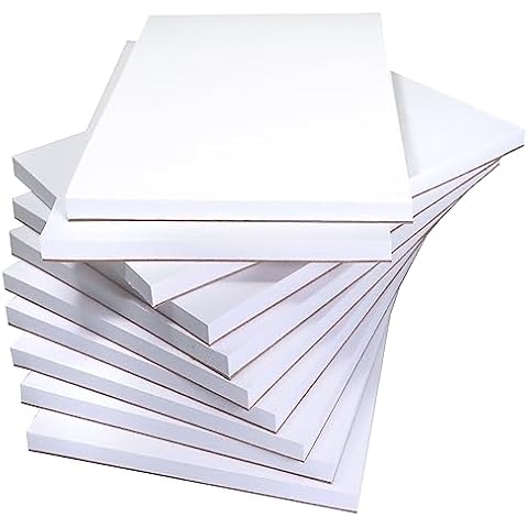 NextDayLabels - Memo Pads, 10 Notepads with 50 – 4x6 Sheets Per Scratch Pad, White, 50#, Office and School Supplies for Writing Notes, Grocery Shopping, To Do Lists, Servers, Small Blank Paper (4x6) Cover