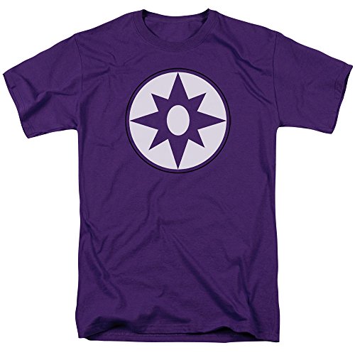 Green Lantern Violet Lantern Corps Symbol Purple Adult T-Shirt Tee