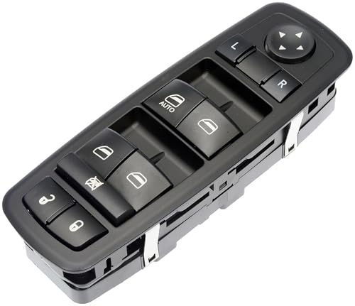 Dorman 901-686 Front Driver Side Master Window Switch - 10 Button Compatible with Select Dodge Models by Dorman - Used condition - US$70.41