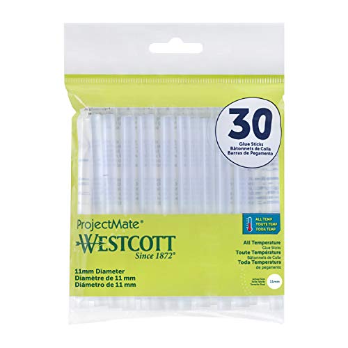 Westcott Premium All Temperature Mini Glue Sticks,