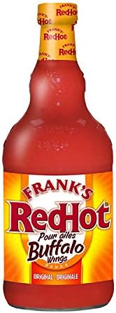 FRANK'S REDHOT Buffalo Wing Sauce, Original Falvour, 354ml