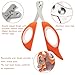 Cat Nail Clipper Cat Nail Trimmer with Two Holes, Kitten Nail Trimmers Small Dog Nail Clippers Cat Claw Clippers Professional Pet Cat Nail Clippers for Indoor Cats, Puppy, Guinea Pig, Rabbits Hamsters