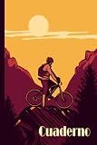  Cuaderno de ciclismo: Cuaderno de ciclismo, cuaderno de papel rayado para la escuela, estudiantes, regalo para niños, niñas, adolescentes, cuaderno de ciclismo, amante del ciclismo