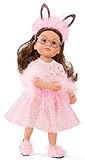 Götz 2111024 Little Kidz Ella als Hase Puppe - geeignet für Mädchen ab 3 Jahren