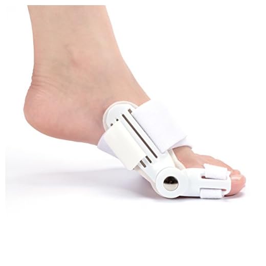 Bunion Corrector(2 Pieces)，Hallux Valgus Brace Splint Pads Bunion Big Toe Separators Straightener