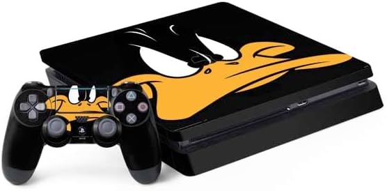 Skinit Decal Gaming Skin Compatible with PS4 Slim Bundle - Officially Licensed Looney Tunes Daffy Duck Youre Despicable Design