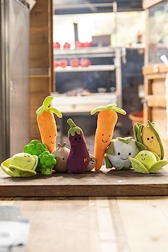 Petface Foodie Faces Flauschiges Karotten-Hundespielzeug