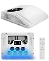 BIHYNGAIR 12V DC RV Roof Air Conditioner, 12 Volt Cooling and Heater Systems AC Unit Fits for RVs, Vans, Semi Truck, Cranes, Car Air Conditioner for Room up to 100 Sq. Ft.