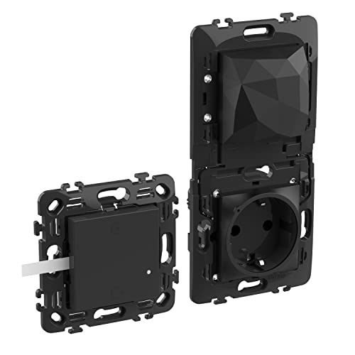 Placa de pared Legrand RG4501C embellecedor interruptor blanco 2