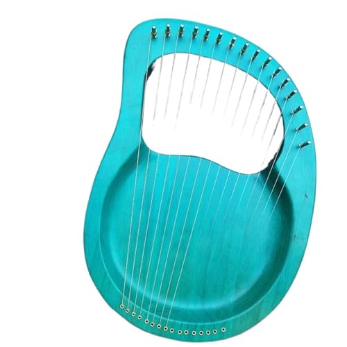 Arpa a lira elegante: l'arpa a lira elegante aggiunge un tocco di raffinatezza a qualsiasi ambiente. Il suo splendido design non solo è bello da vedere nella vostra casa o nel vostro studio, ma è anche uno strumento funzionale per creare musica che arriva al cuore