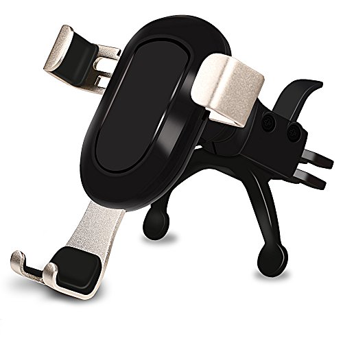 Support de voiture, Powstar Smart Grille d'aération de voiture support de téléphone Cradle pour iPhone 8/7 Plus 7/6 6S Plus Samsung Galaxy S8 S7 tous les smartphones