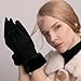 Livwellia 1Pair Women's Thermal Lined Cycling Gloves Winter Warmth Riding Halloween Accessories Winter Gloves-9-One Size