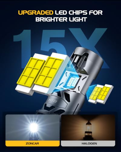 Image of 2026 Upgraded H13 /9008 LED Bulb, 90000LM 1500% Ultra-Bright Real 1:1 Mini Size, 6500K Cool White 9008 /H13 Light Bulbs, 3MIN Quick Install No Adapter Needed, Pack of 2