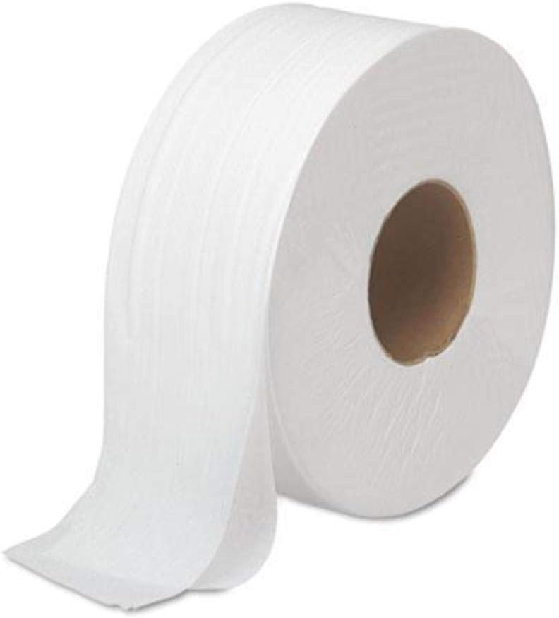 Boardwalk BWK 6100 9", 1000' Length, 9.125" Width 2-Ply JRT Jumbo Roll Toilet Tissue