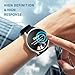 [6+6 Pack] for Samsung Galaxy Watch 7 44mm Screen Protector Case, Scratch Resistant Anti-Fog Tempered Glass Film and Hard PC Protective Bumper Compatible with Galaxy Watch 7 44mm Accessories
