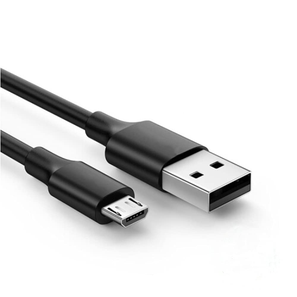 Koffmon Flip4 Cord Replacement Micro USB Fast Charger Flat Cable Compatible with JBL Flip 2, Flip 3, Flip 4 Speaker and Logitech UE Boom3 22AWG Android Phones (Black)