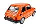 Dromader Welly FIAT 126 Orange Baugleich Polski FIAT 126p 1972-2000 1/21 Modell Auto Maluch