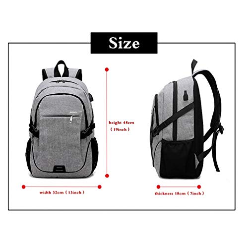 Men Backpack Laptop Bag Notebook Mochila Male Waterproof Back Pack black2