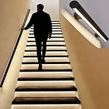 Jievmrs Kit Ringhiera per Scale da 91 122 183 211 610 cm per Interni, Corrimano per Scale ...