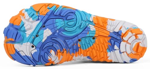 Image of Kids Water Shoes Boys Girls Quick Dry Aqua Socks Barefoot Beach Pool Swim Hiking Lightweight Non-Slip Outdoor