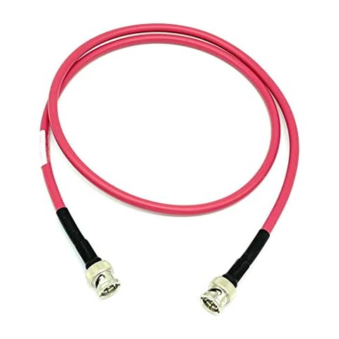 AV-Cables 3G/6G HD SDI BNC RG59 Cable Belden 1505A - Red (1.5ft) Cover