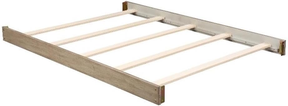 Pemberly Row Traditional Wood Full Bed Conversion Kit, Natural Finish, Durable 5" H x 75" W x 55.5" D, Converts Suite Bebé Crib to Full-Size Bed, Bedroom Furniture