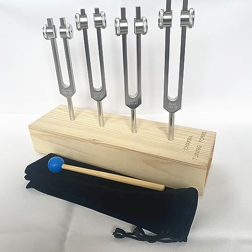 Caixa de ressonância de diapasão de madeira, alto-falante de base de diapasão, caixa de som para dia