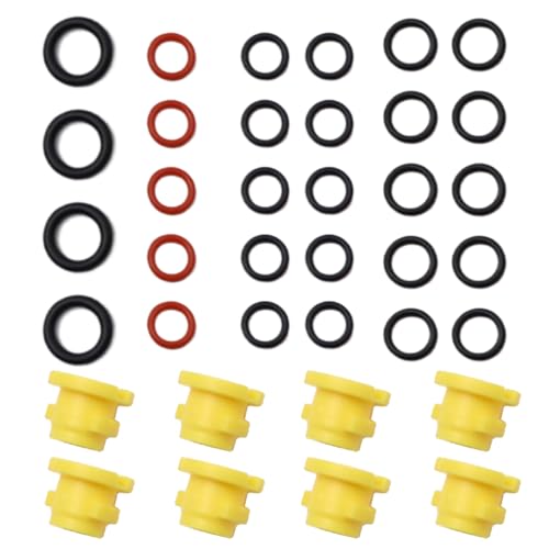 YananAC Joint Torique pour Karcher Lance Tuyau Buse Joint Torique de Rechange pour K2 K3 K4 K5 K6 K7 Joint Torique 2.640-729.0 Caoutchouc Nettoyeur Haute...