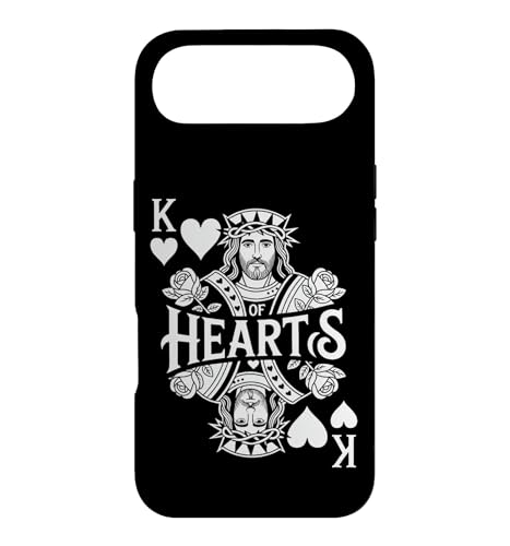 King of Hearts Jesus Crown Thorns Roses ���B���e�[�W �i�� �X�}�z�P�[�X iPhone Air �p