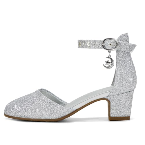 GotSoft Girls Dress Shoes Ankle Strap Mary Jane Closed Round Toe Pumps by GotSoft - Used condition - Image 4