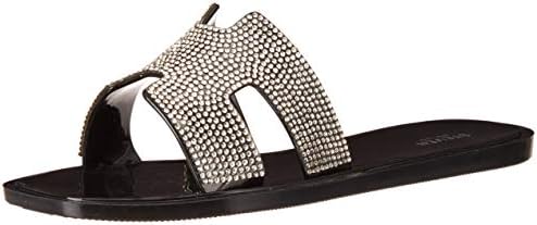 steven new york women's andie jelly slide sandals